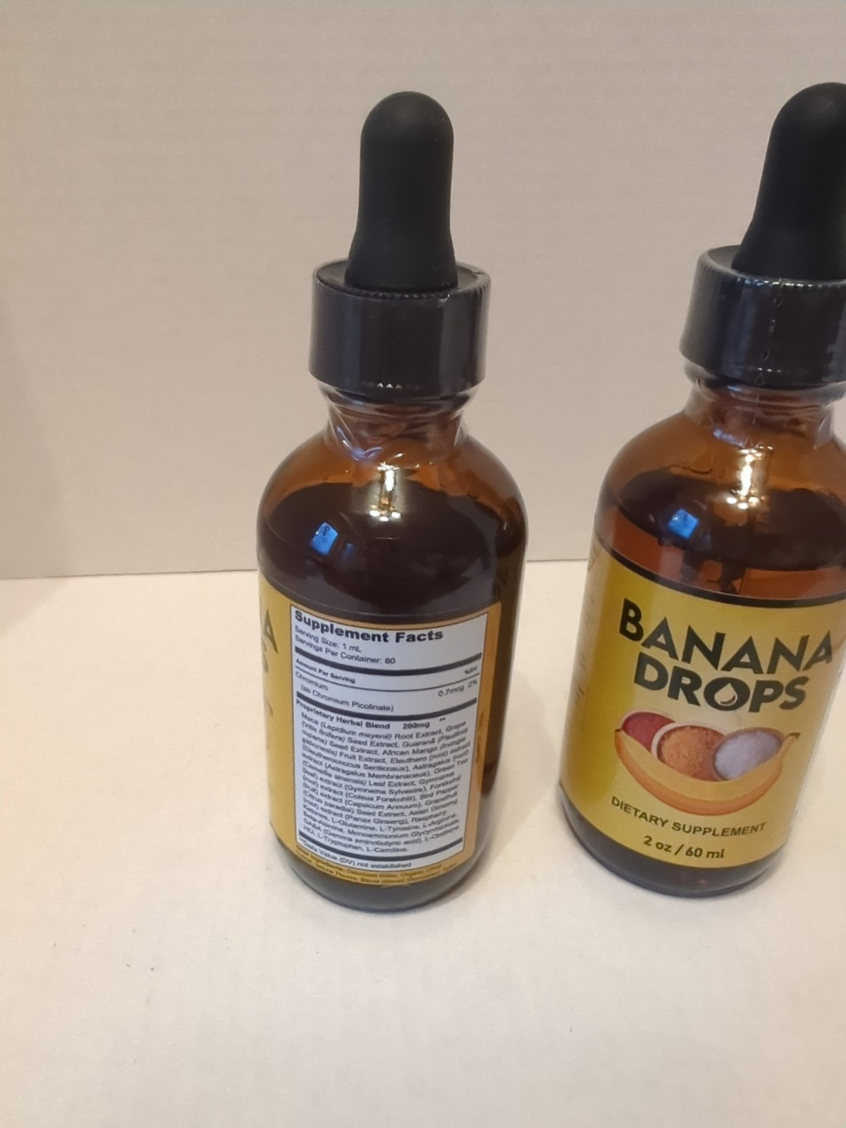 2X Banana Drops for Weight Loss Liquid Supplement, Banana Drops Official
