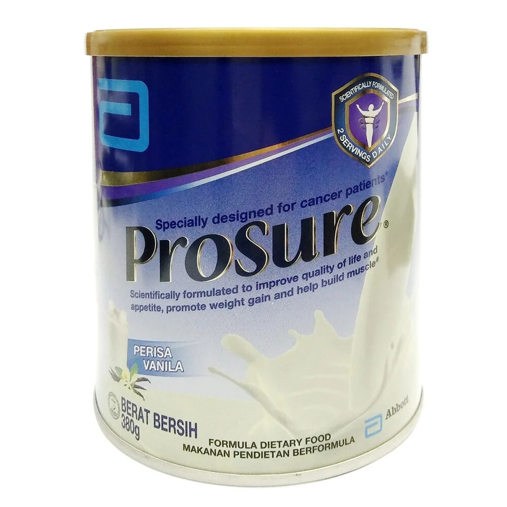 3X Abbott Pro Sure Vanilla Milk High Protein, Prebiotic & EPA 380g Free Express