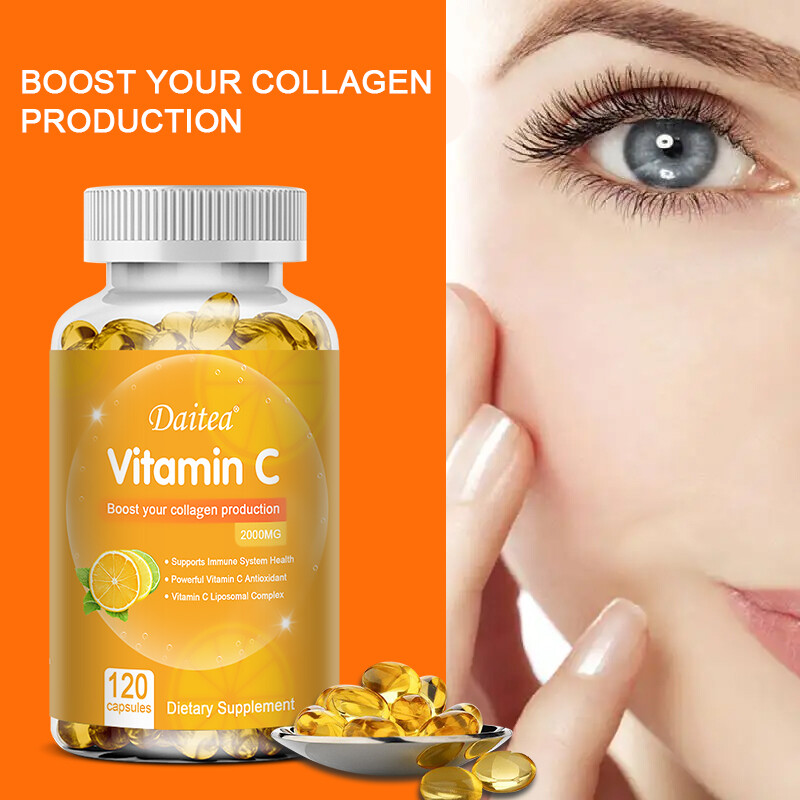 Vitamin C 1600 Mg – 30to120 Capsules Immune System Support Vitamin C