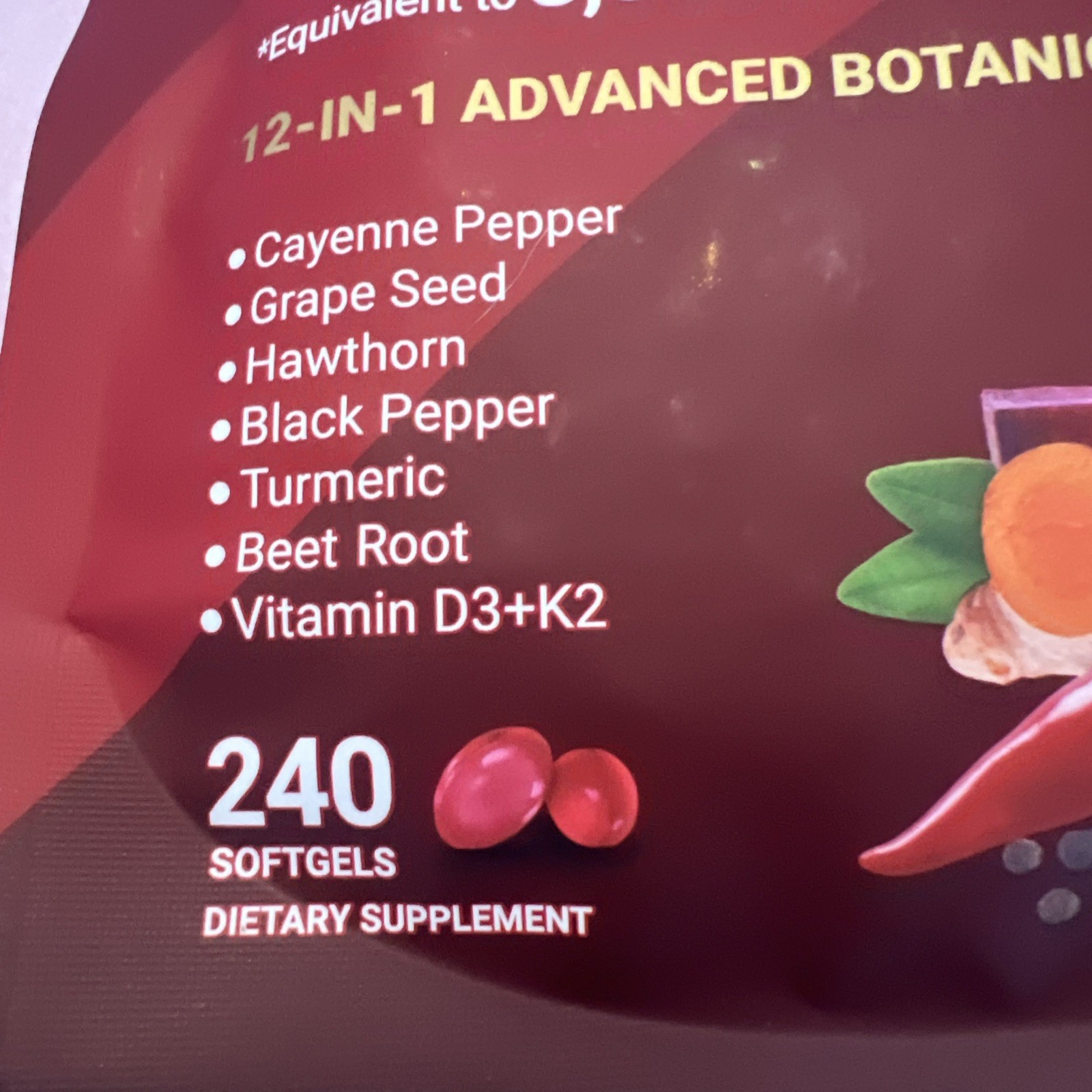 Vivonu Cayenne Pepper 3000 mg Supplement 240 Softgels New