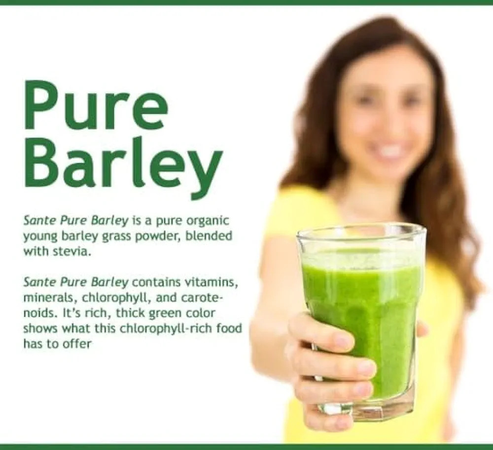 Sante Barley New Zealand, Organic Barley Grass Powder 200g, Set of 2 Exp 8/27