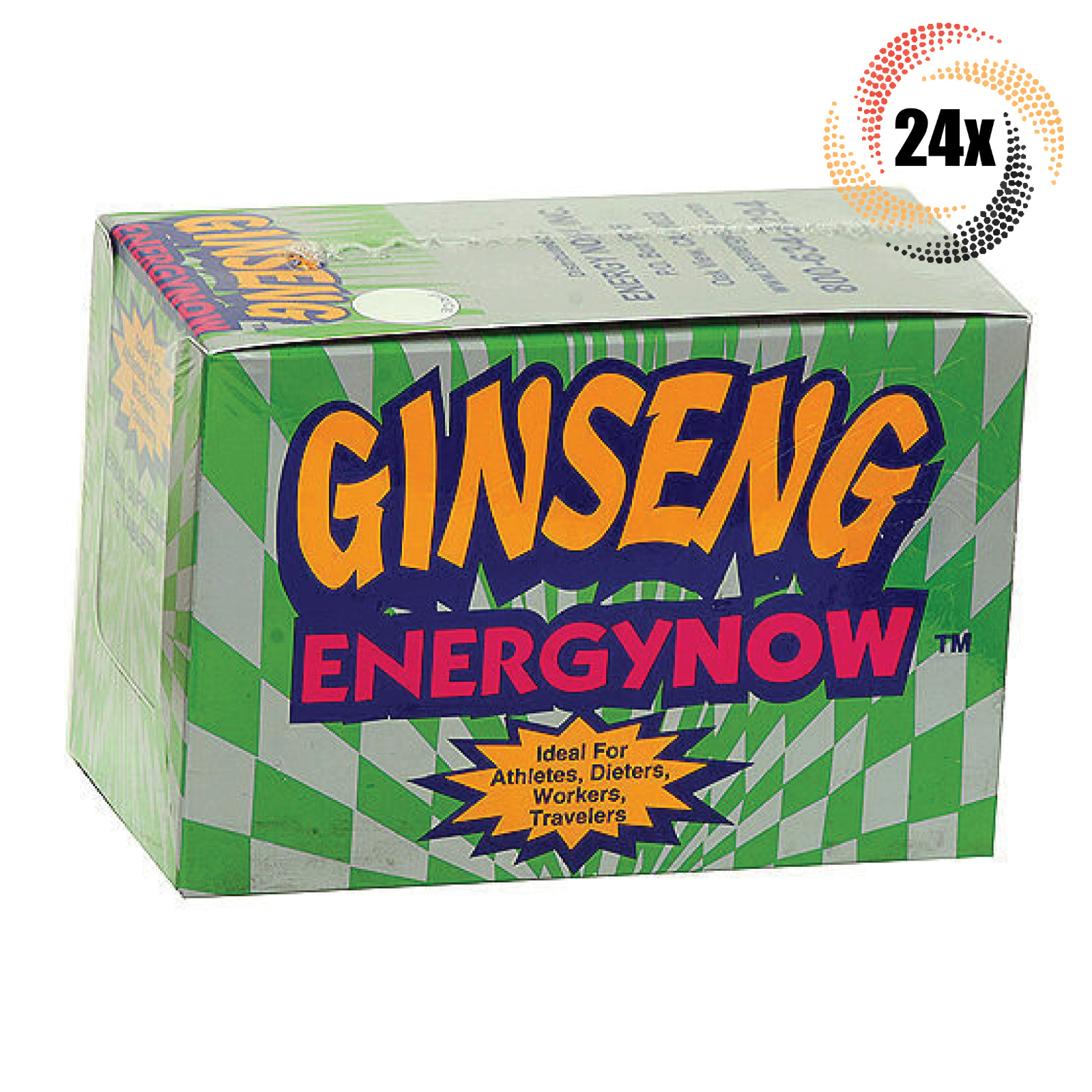 Full Box 24x Packs Energy Now Ginseng Weight Loss Herbal Supplements | 3 Tablets