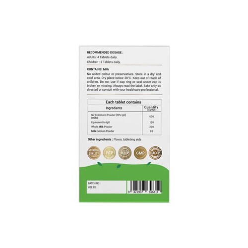 Natural New Zealand Supreme Plus Colosturm 1500 120 tablets