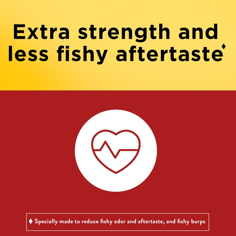 Nature Made Burp-Less Omega-3 from Fish Oil 1400 Mg Minis Softgels, 80 Count