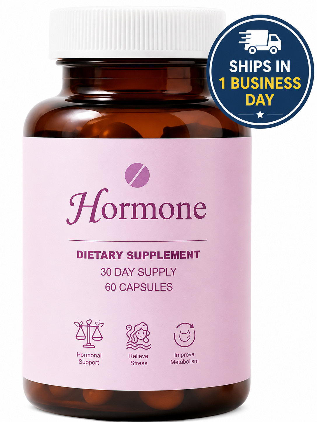 Hormone Balance for Women Daily Wellness Support and Weight Management
