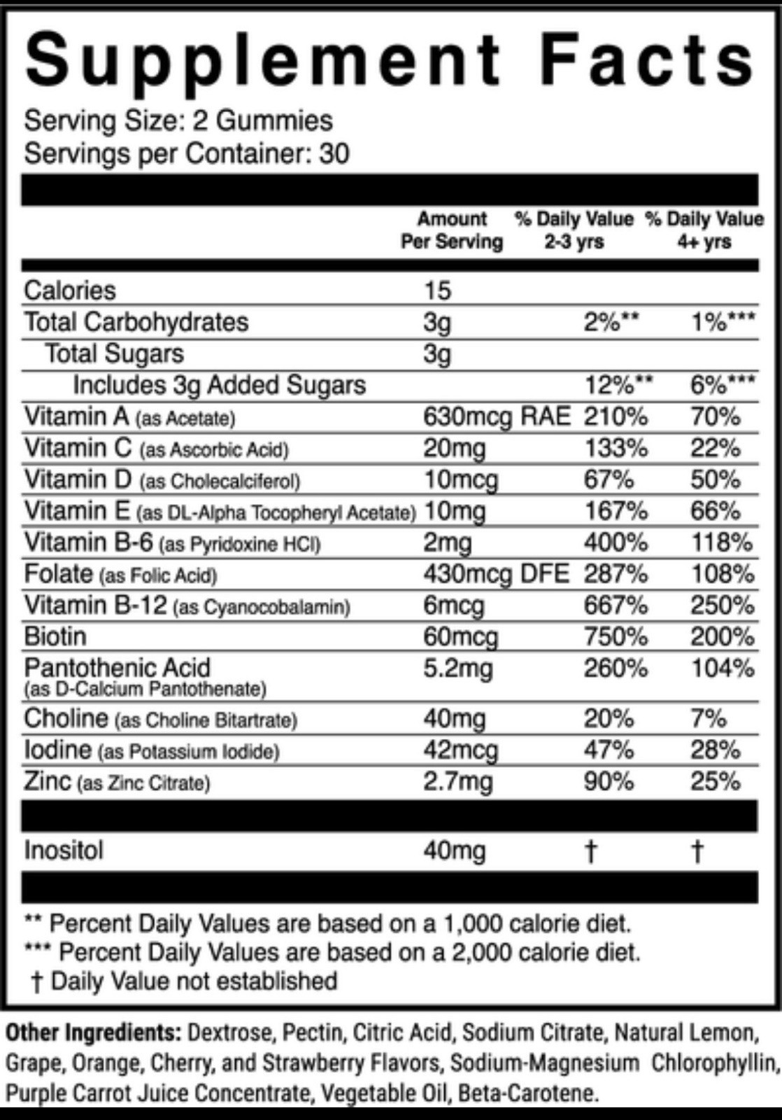 1st Phorm M-Factor Kiddos Mixed Berry Kids Multivitamin 60 Gummies New