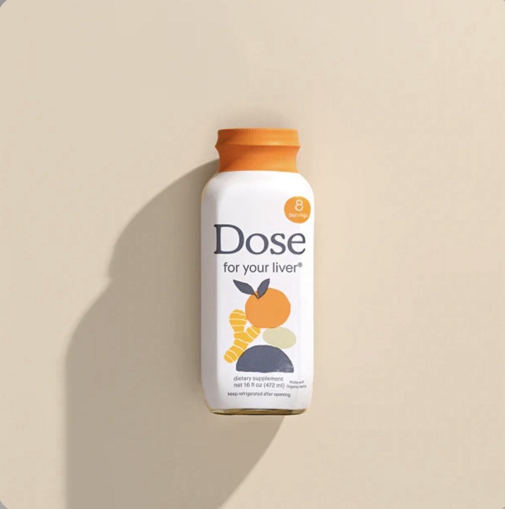 Dose Liver Support Liquid Dietary Supplement 16 fl oz (472 mL) 6-Pack