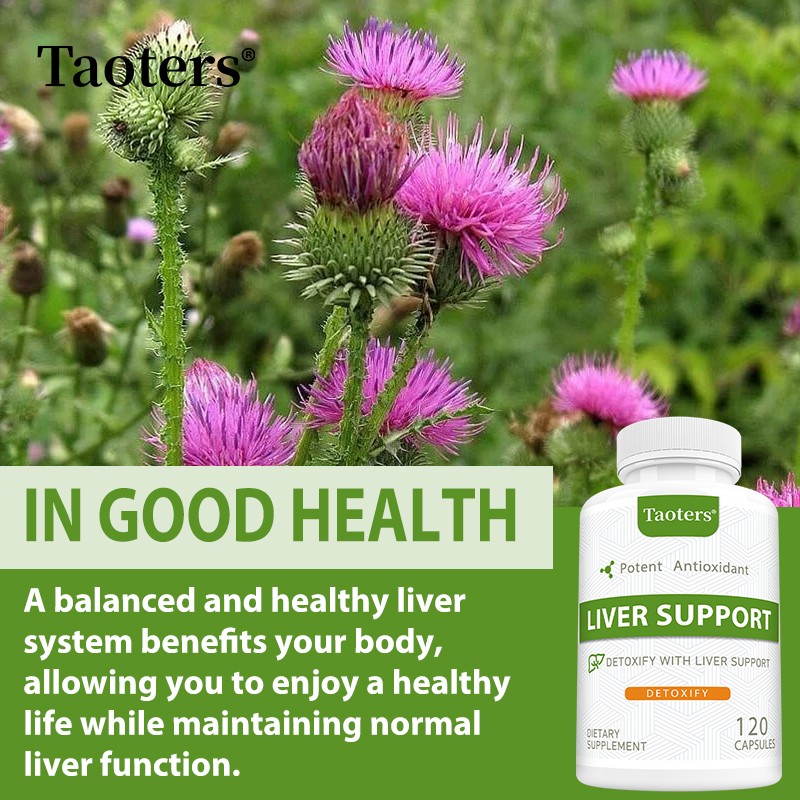 Liver Health Detox Formula – Milk Thistle (80% Silymarin) with NAC, 120 Count