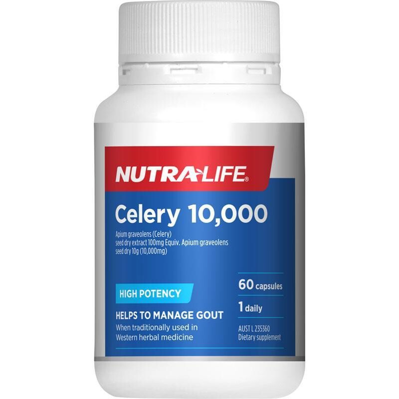 [Nutra-Life] Nutralife Celery 10000 60 Capsules