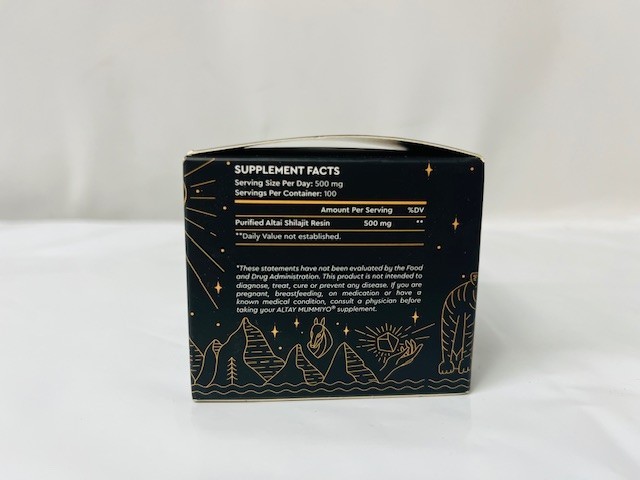 Altay Mummiyo Shilajit Resin, 1.7 fl oz, EXP: 12/2026- NEW/SEALED IN BOX