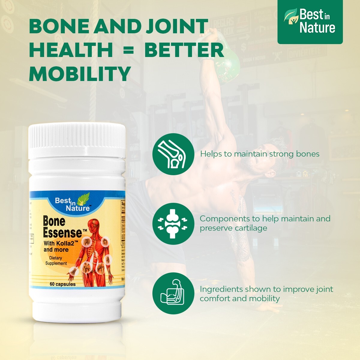 Bone & Joint health Bone Essense™ 120 capsules