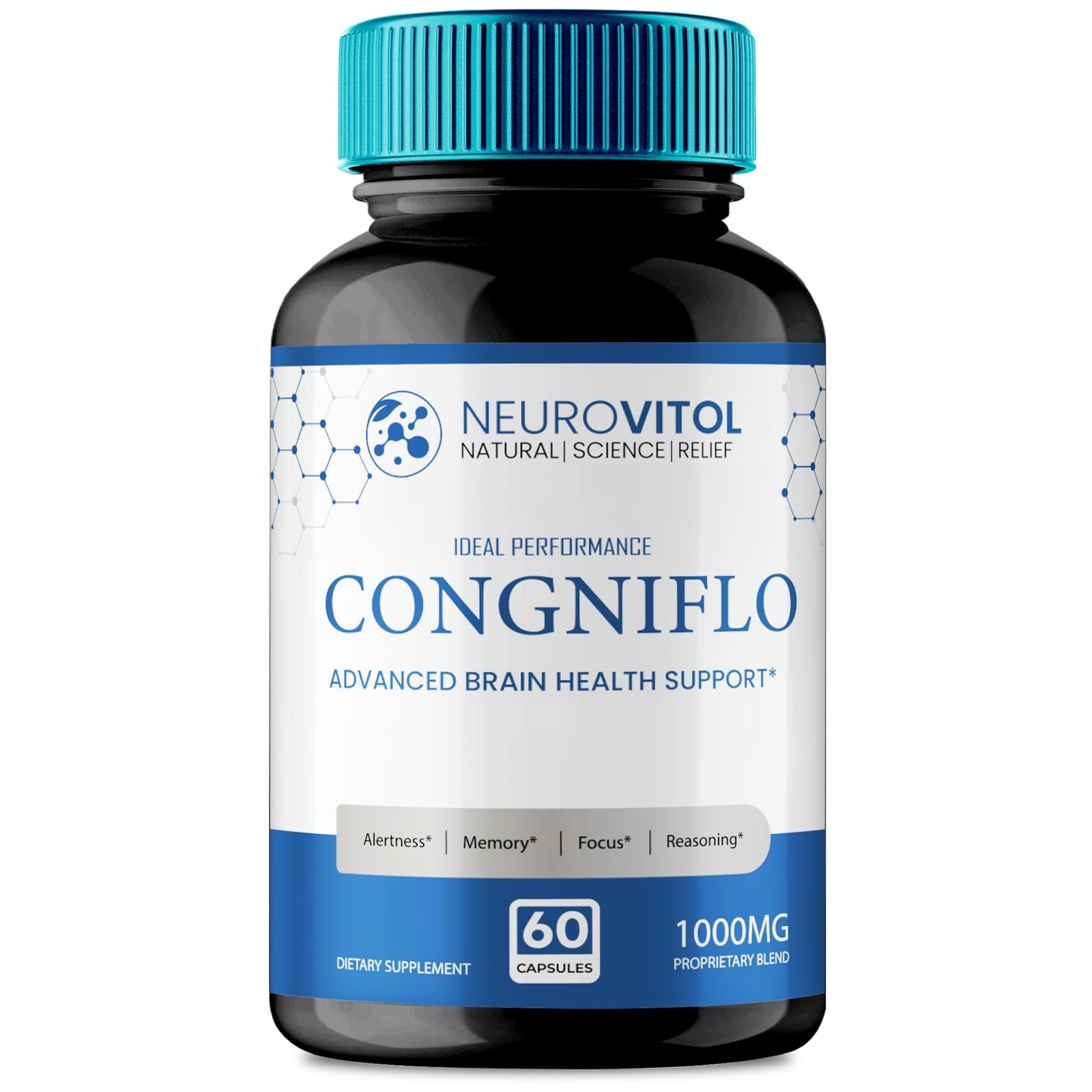 Neuro Vitol Cogniflo General Wellness Supplement – 60 Capsules