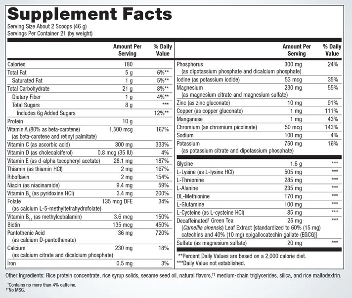 Metagenics – UltraClear Plus pH Detox Powder – Pineapple Banana (34.07oz)