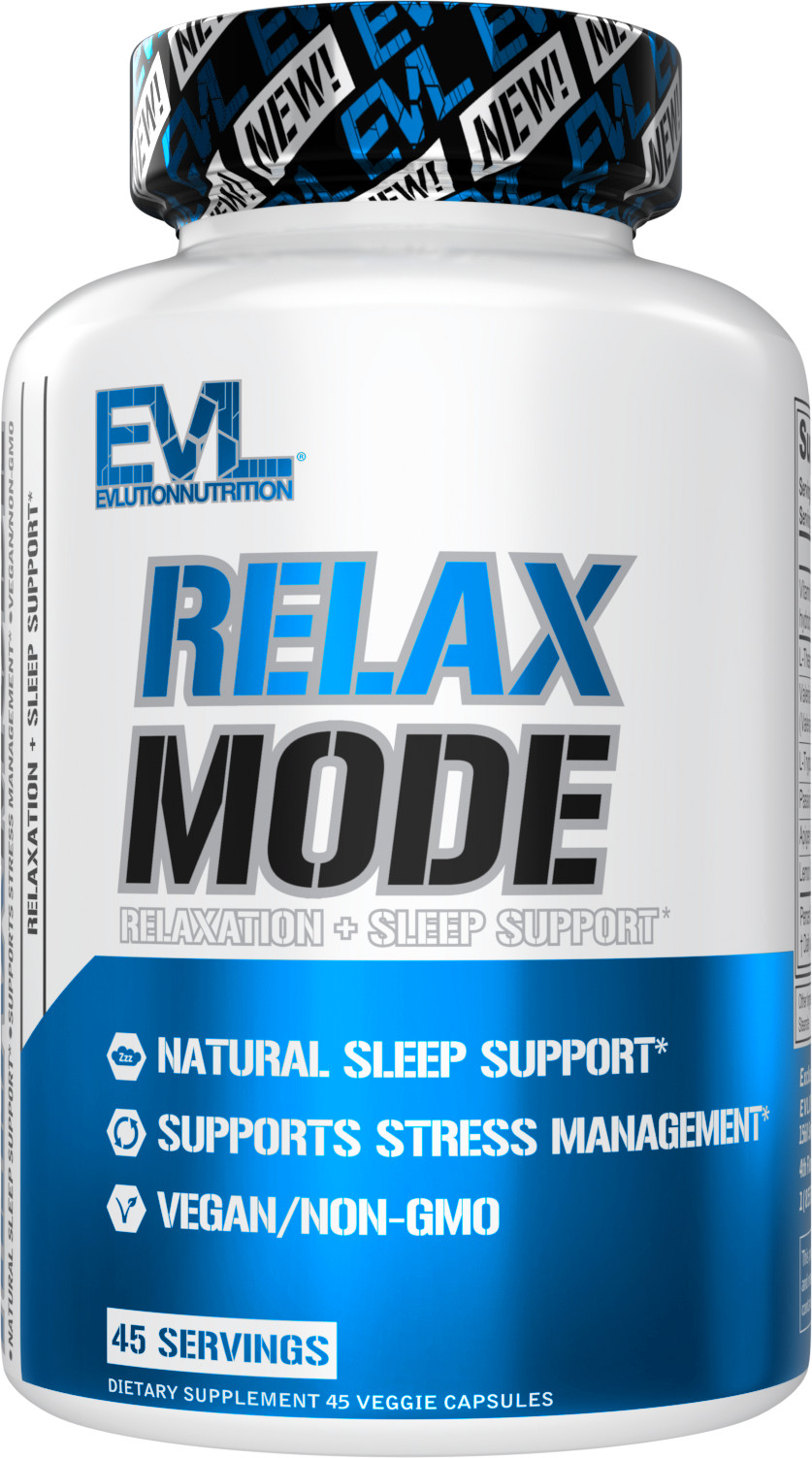 Evlution Nutrition Relax Mode – Natural Sleep Support – 45 Servings
