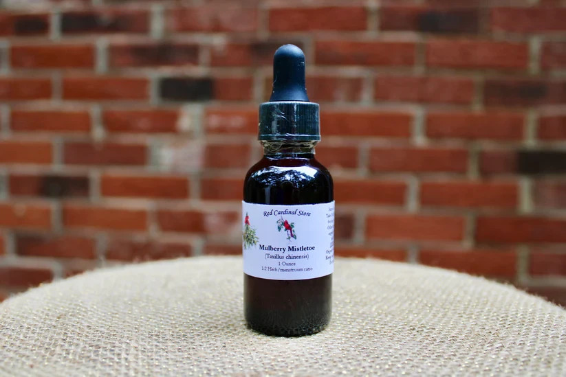 Mulberry Mistletoe Double Extraction Herbal Tincture Organic Made in USA