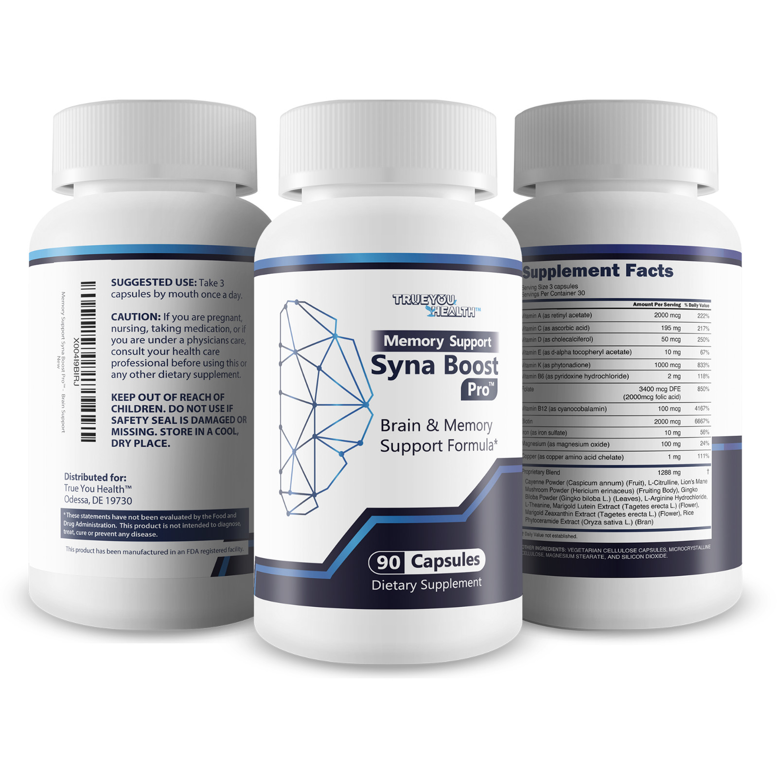 Memory Support Syna Boost Pro – Our Best Memory Supplement for Brain Support