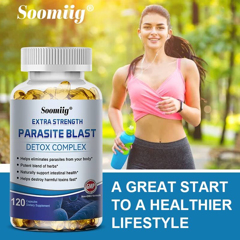 Detox Cleanse Caps,Full Gut to Healthy Digestion & Intestinal Balance,120 Count