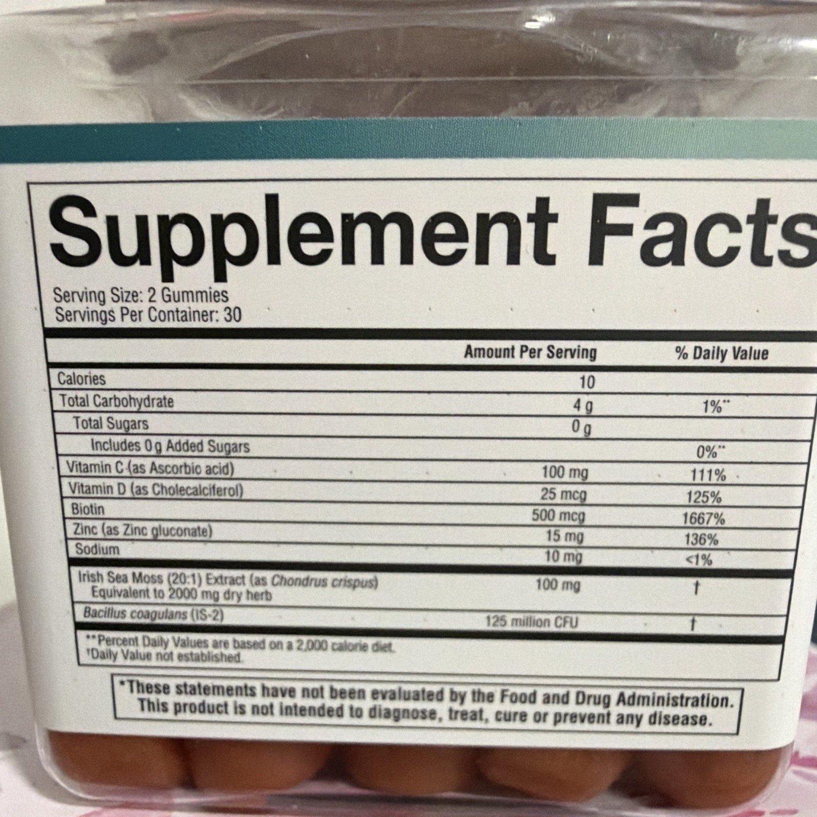 Youtheory Irish Sea Moss+ Gummies 60ct Sugar-Free Berry Exp 07/2027