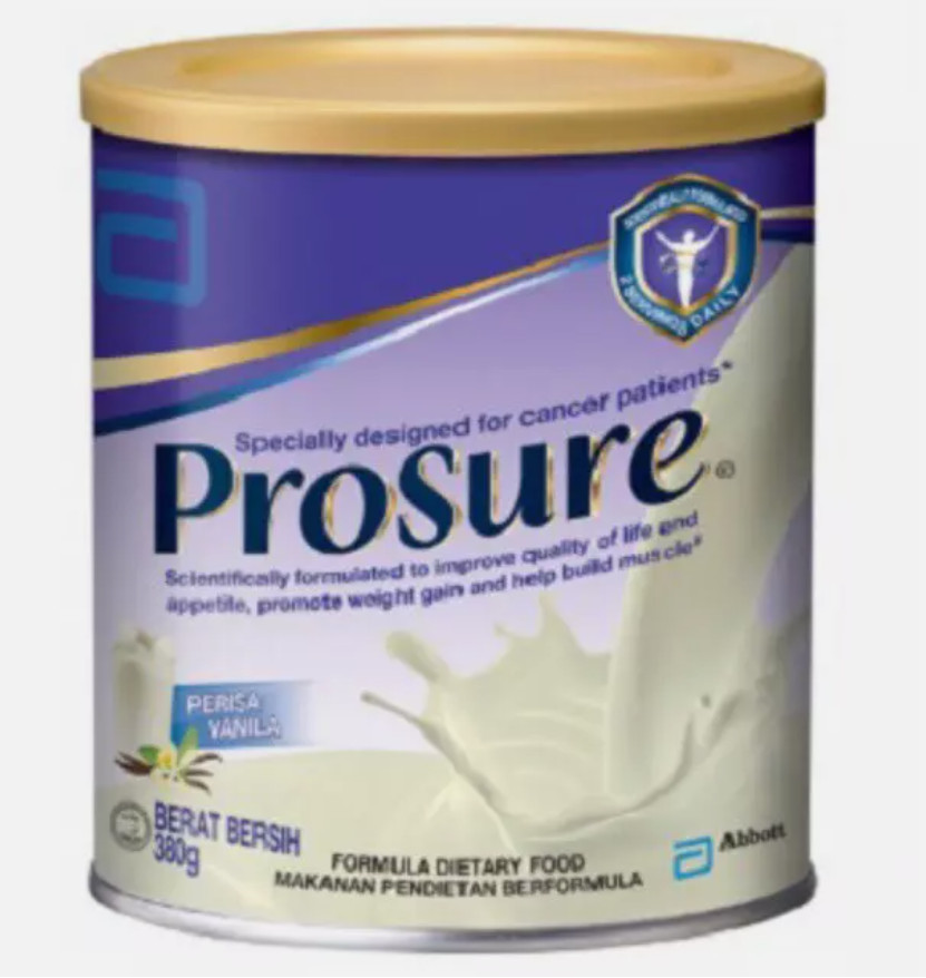 Abbott Pro Sure Milk Improve Appetite High Protein Prebiotic EPA 380g Vanilla
