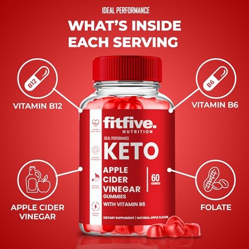 Fitfive Weight Management Digestive Supplement – 180 Gummies (3 Pack)