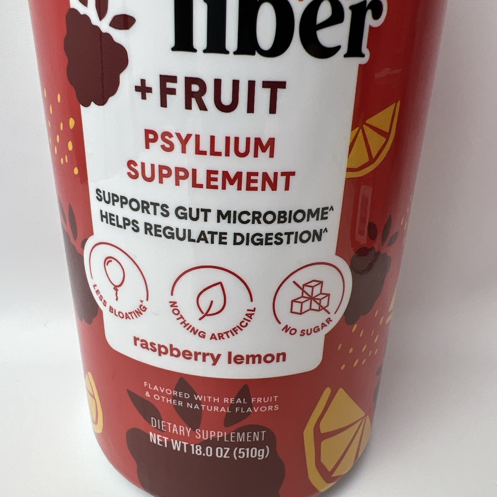 4 Pack Bellway Super Fiber Powder + Fruit, Raspberry Lemon 8.3 oz BB 9/3/2026 +