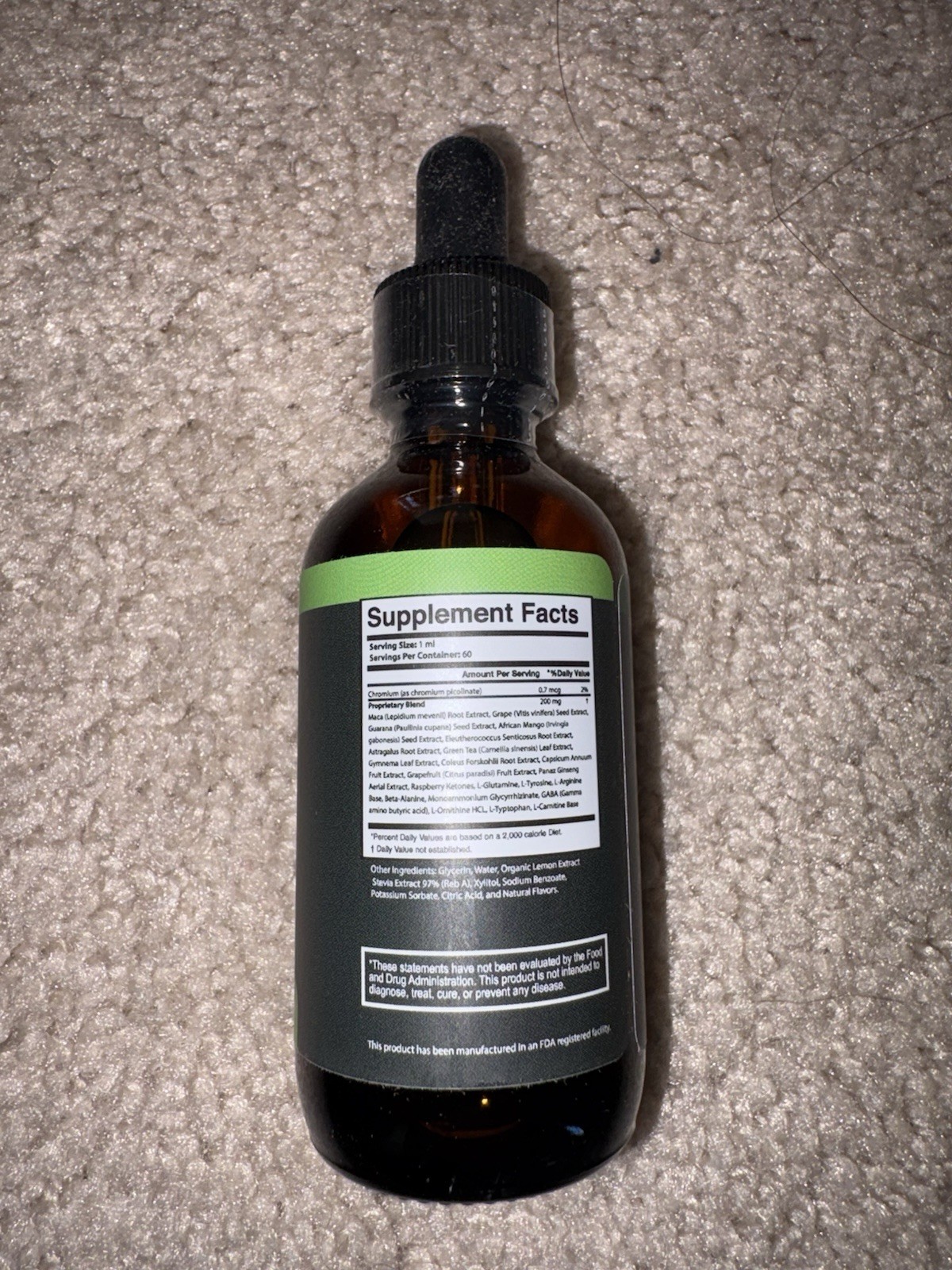 (6) Lipo Max Ketone Liquid Drops 2 oz Exp 06/27