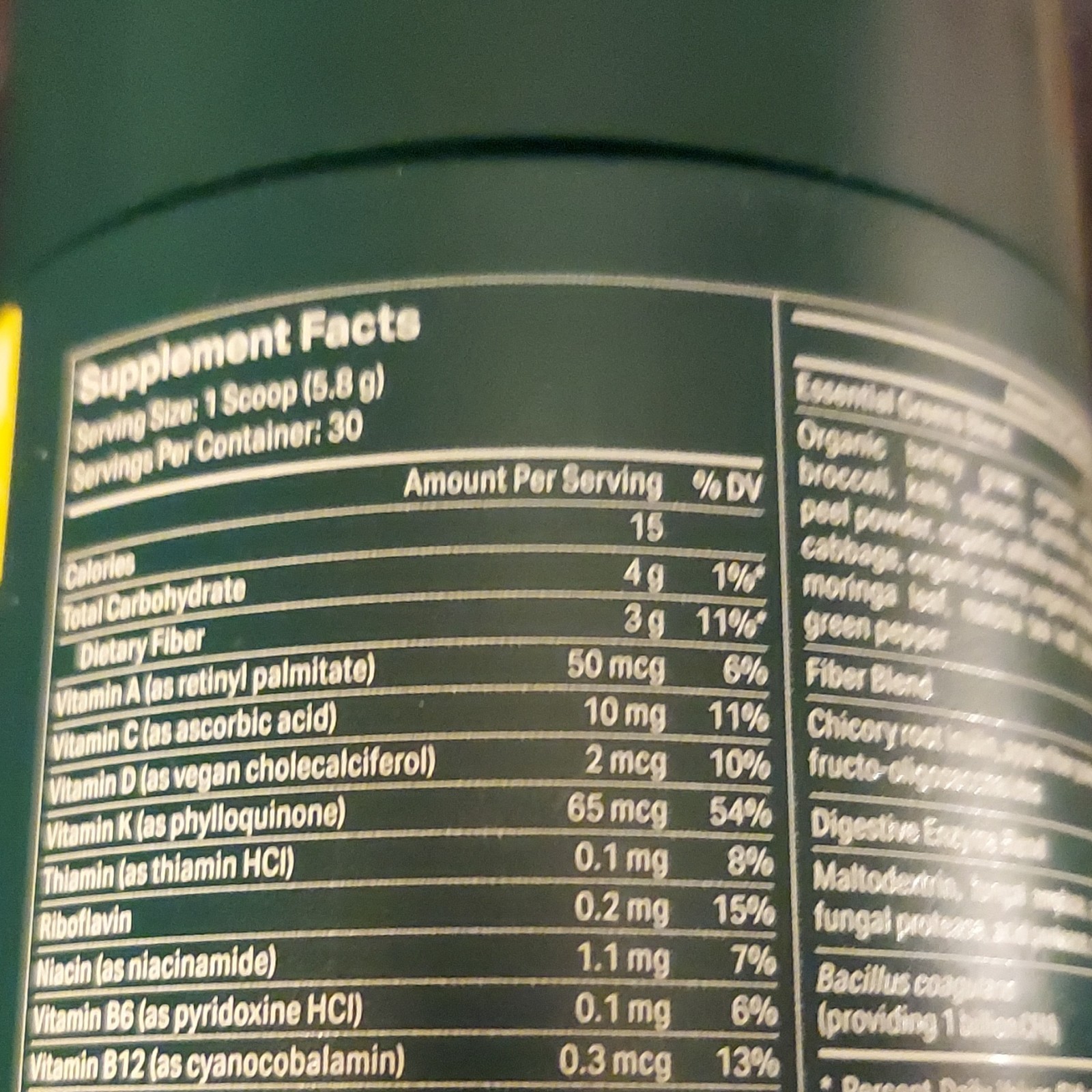 Proper Daily Booster Green Apple Powder 30 Servings Plant-Based