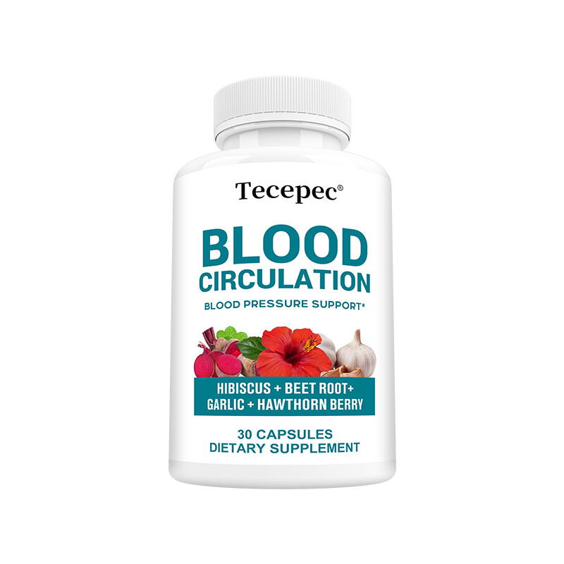 Blood Circulation Supplement – Blood Pressure Support, Heart Health Capsules