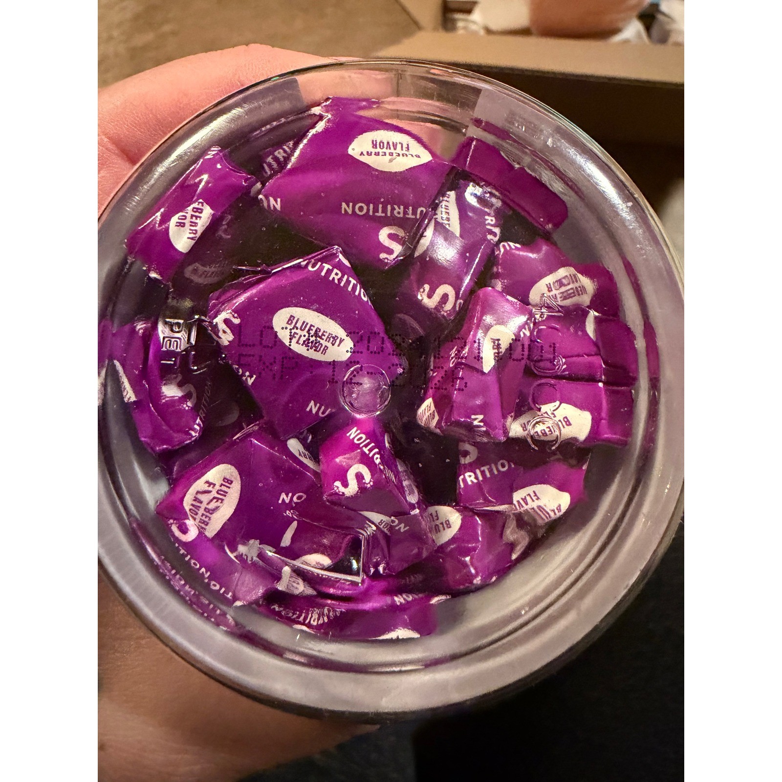 Openovomins Colostrum Chews 2000mg Blueberry Flavor 60 Soft Chews Probiotics