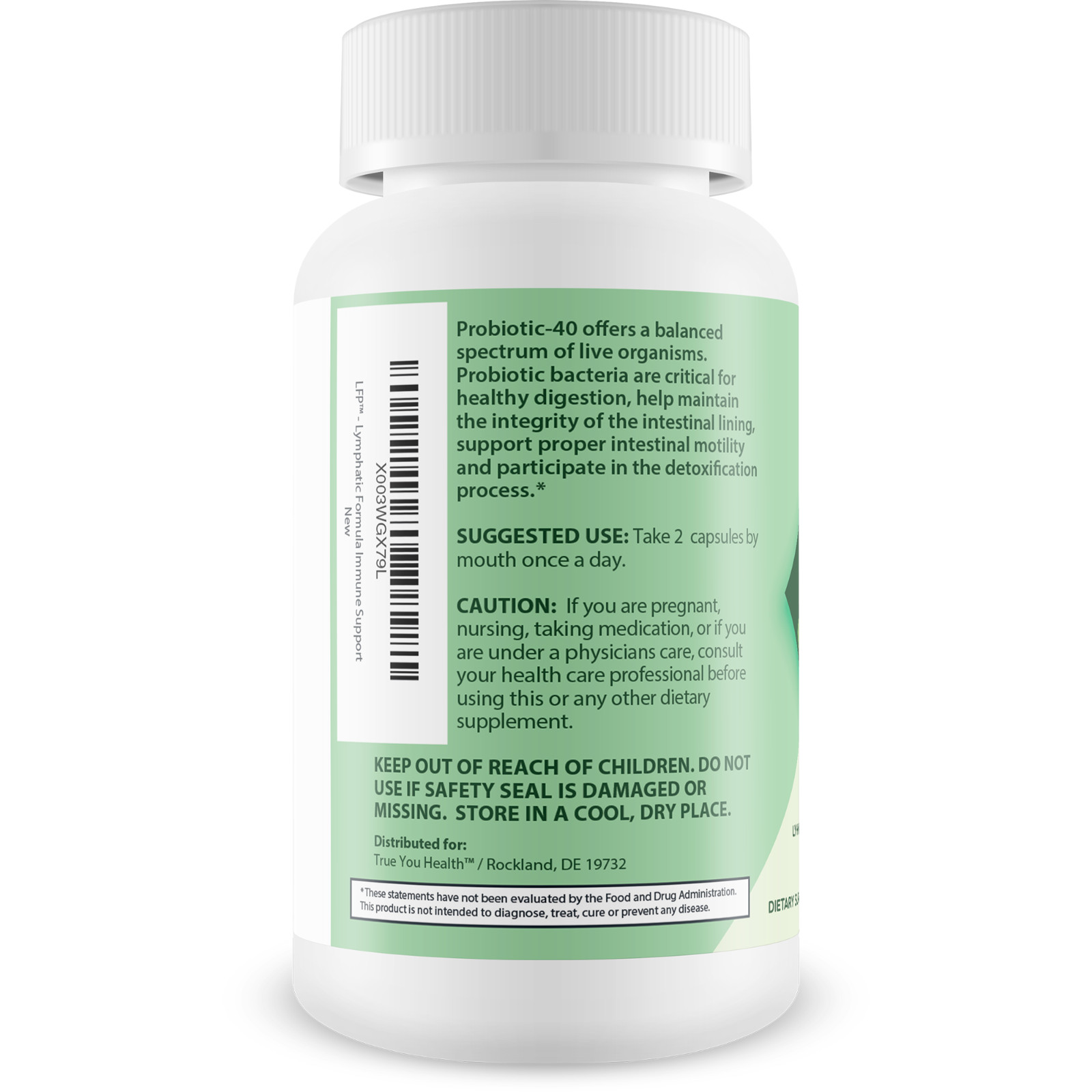 LFP – Lymphatic Formula Pro 2000 Immune Support & Probiotic – Lymphatic Support