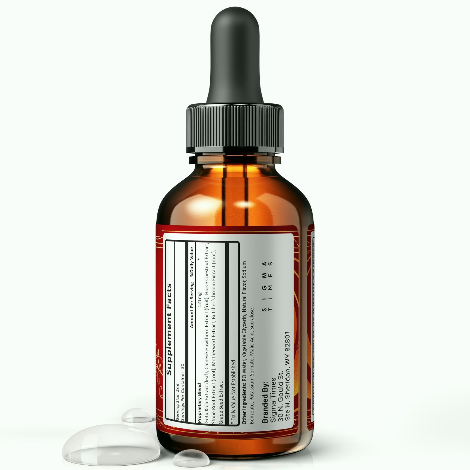 Sugar Calm Drops, SugarCalm Liquid Supplement for Blood Support (30 servs)