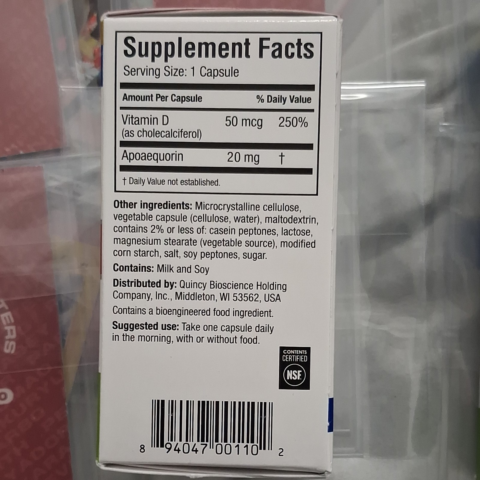 Prevagen Extra Strength 20mg Capsules – 30 Count