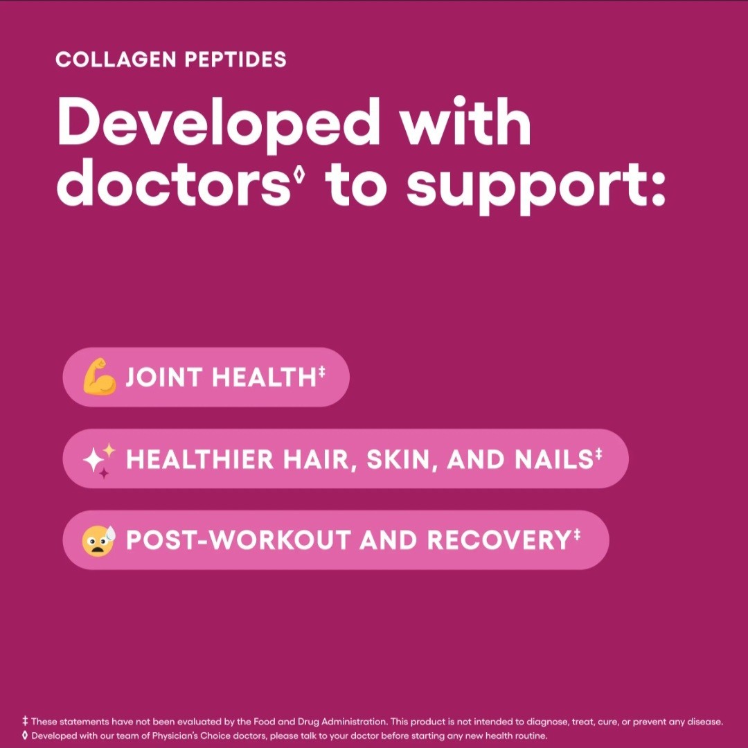 Physician’s Choice Gut Glow Up Collagen Peptides & Colostrum Gold Powder Combo