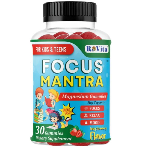 Ashwagandha Gummies for Kids & Teens – Stress Relief, Focus, Relaxation & Mood