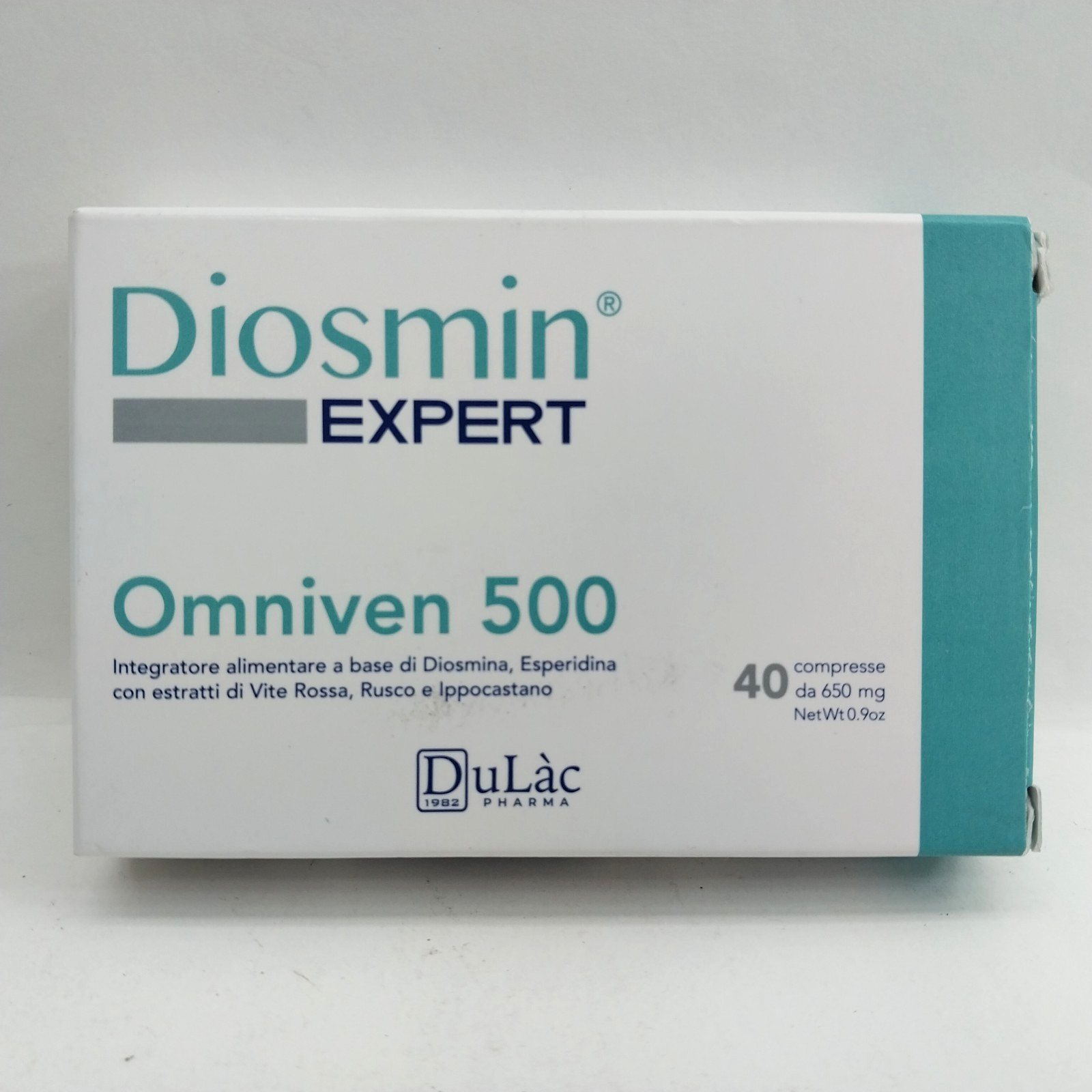 DuLac Pharma Diosmin Expert Omniven 500 Tablets 40 Blood & Circulatory Health