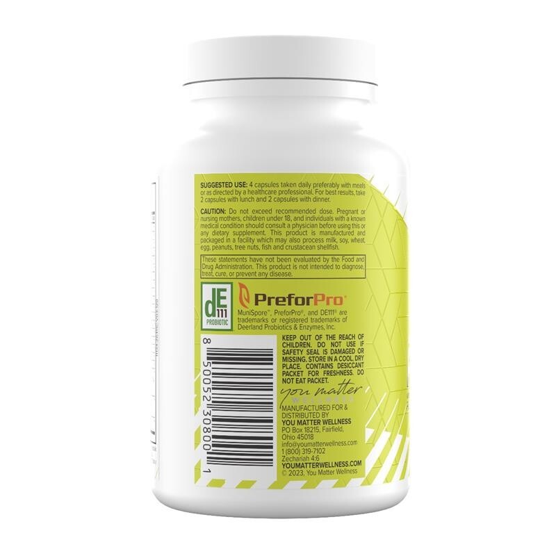 Pro Digest, Prebiotics, Probiotics, Postbiotics, Digestive Enzymes, Intestinal