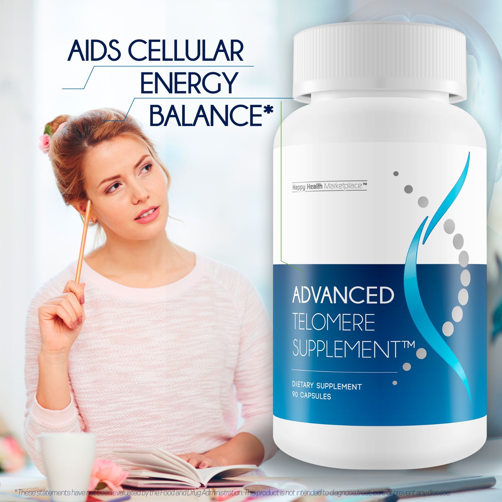 Advanced Telomere Support – Our Best Advanced Telomere Supplement – NAD Booster