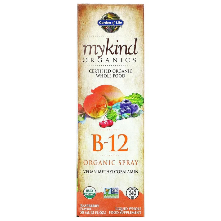 Garden Of Life My Kind Organics – B12 Spray 2 fl.oz Each (Pack of 4)