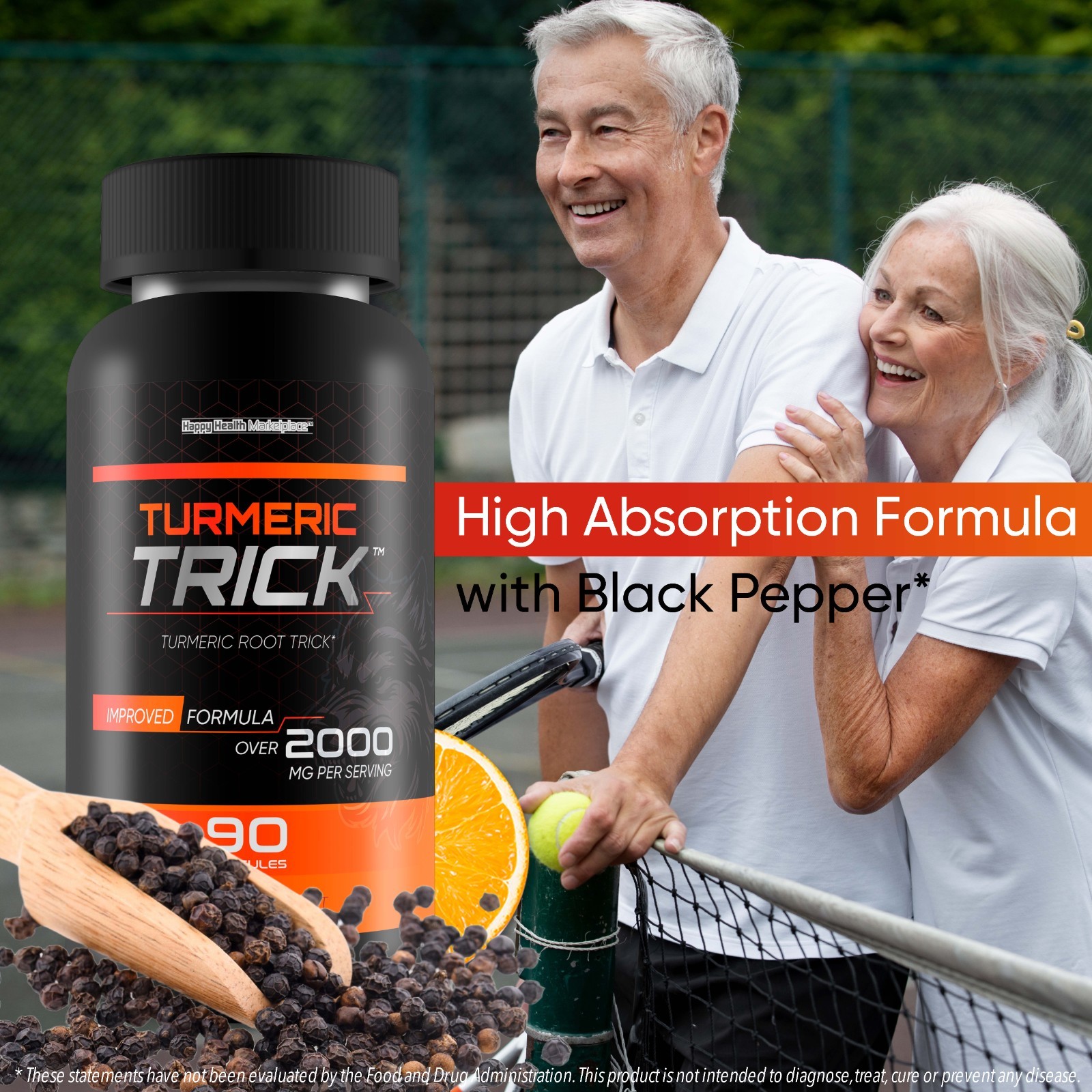 Mukonjo Turmeric Trick – with Vitamin D and Zinc for Men – Turmeric African Root
