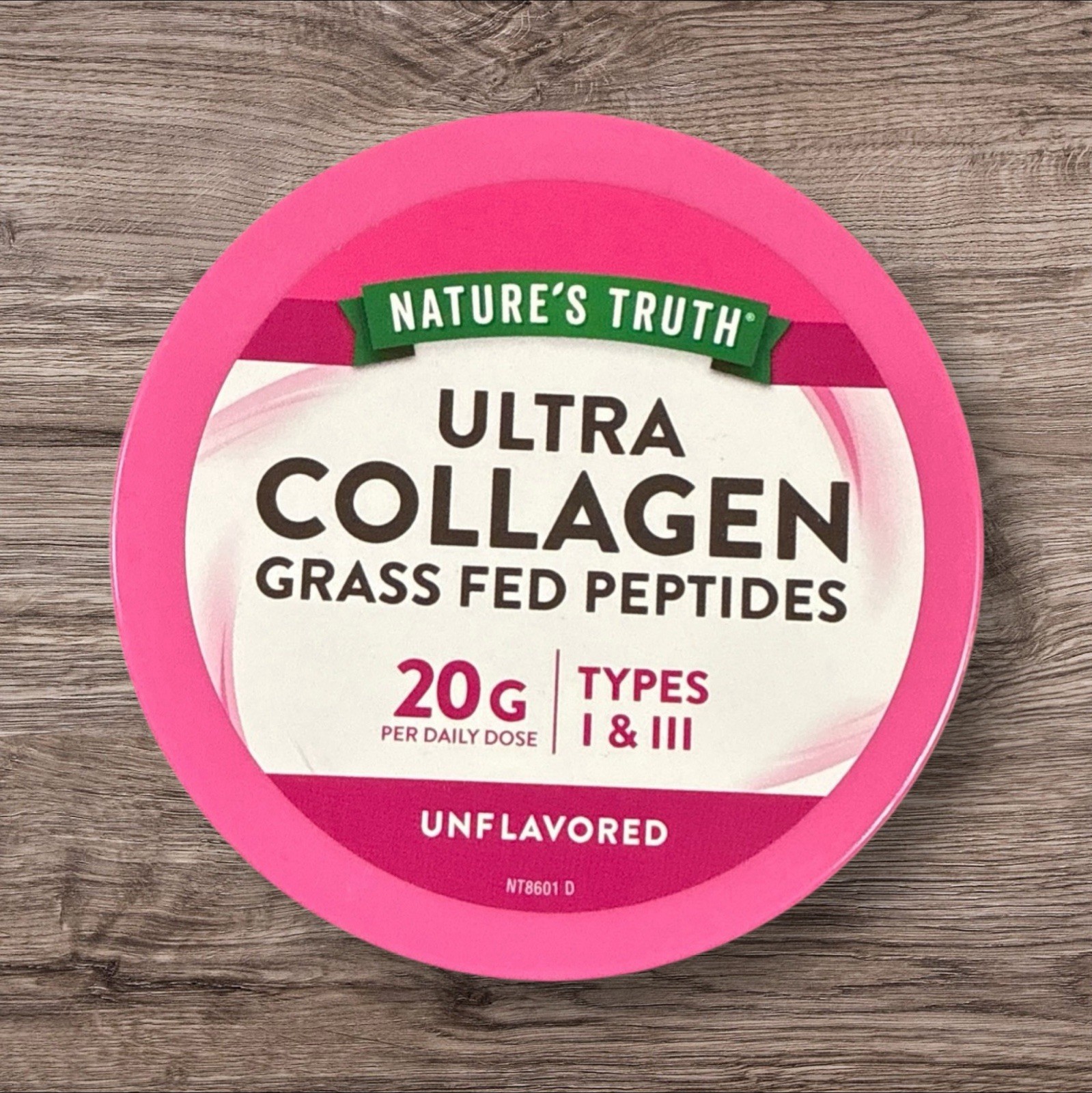 Nature’s Truth Ultra Collagen Peptides Powder Unflavored 7 oz Exp 01/2028