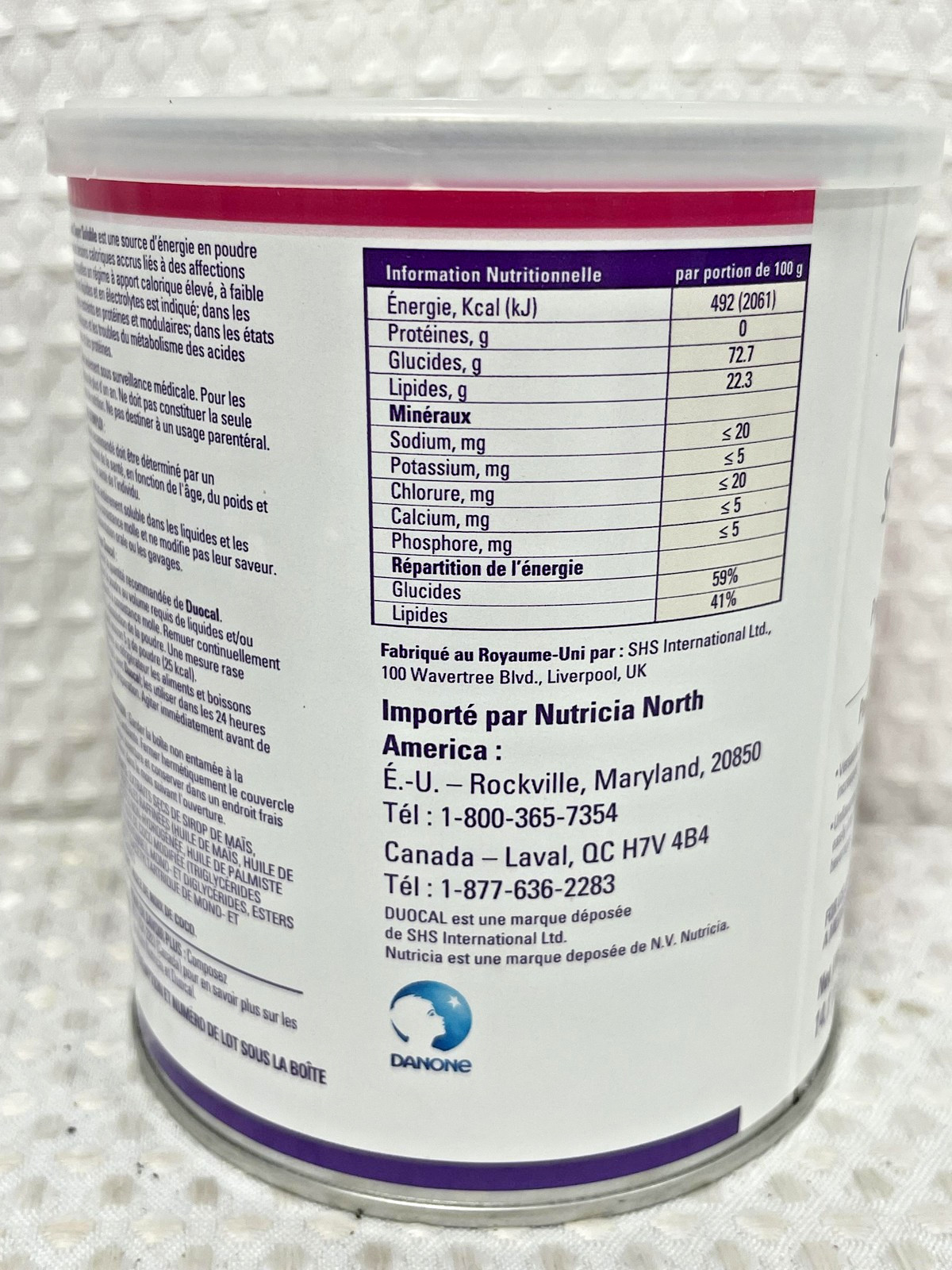 Lot of 3 Nutricia Duocal Super Soluble Powder 14.1oz 400g Medical Food Exp 2027