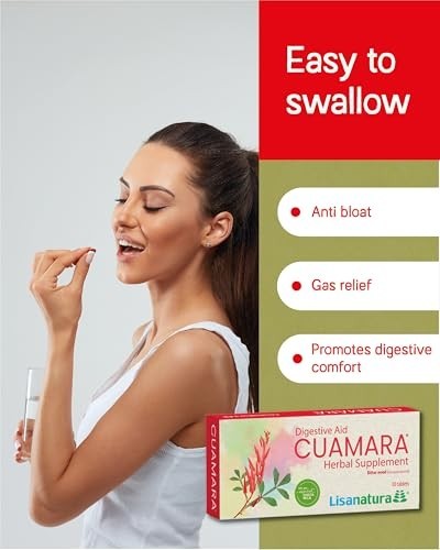 Lisanatura Digestive Aid Cuamara Herbal Food Supplement – 30 Tablets