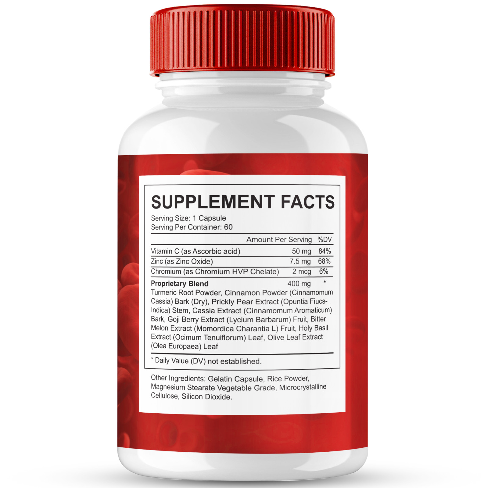Sugar Mute Capsules, Official Blood Support Supplement Pills (5 Pack)
