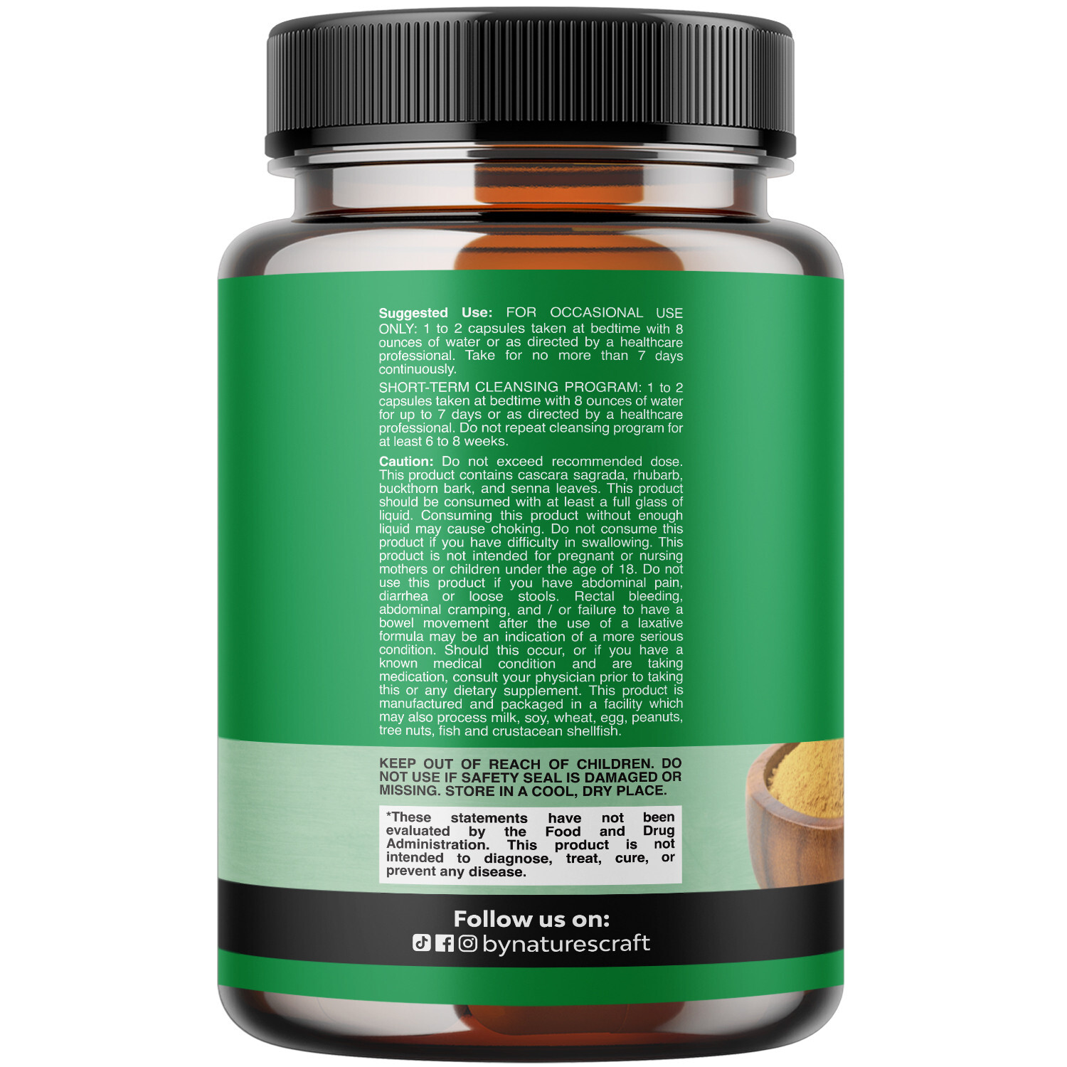 Colon Cleanser & Detox – Lactobacillus Acidophilus Probiotic Supplement