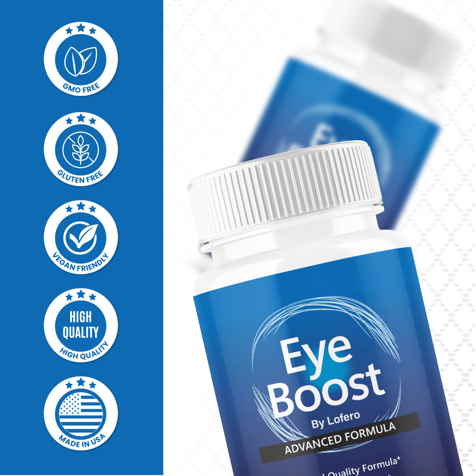 (3 Pack) Eye Boost Capsules, EyeBoost Eye Vision Support Supplement (180ct)