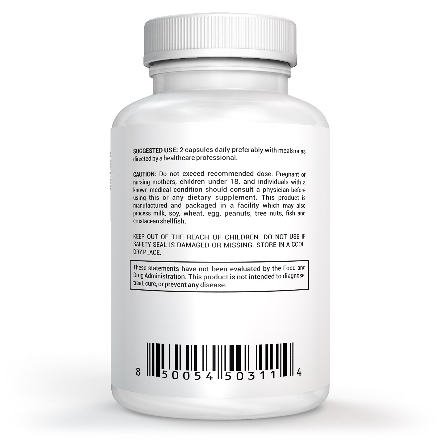 Daily Defense Eye Health Supplement Vision Support w/ Lutein Vitamin A Zinc