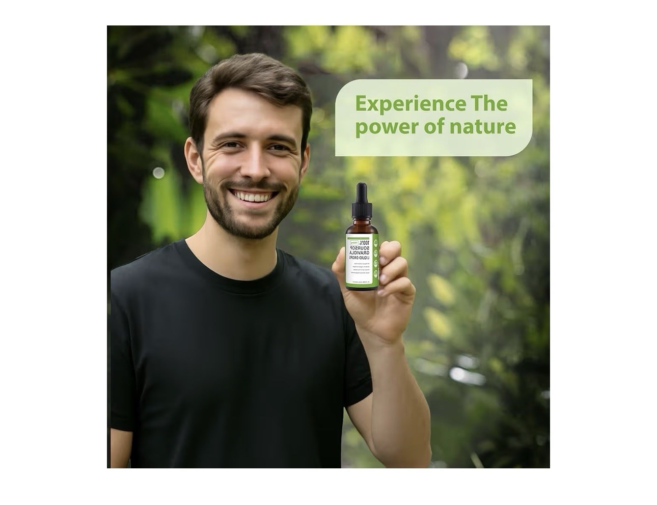Soursop Graviola Liquid Drops 2 fl oz Vegan Gluten-Free Immune Support