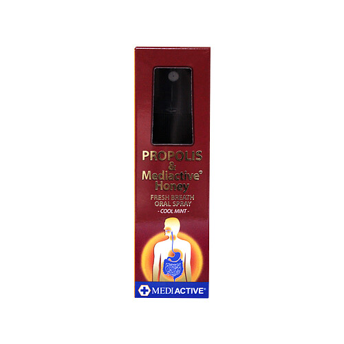 Mediactive Propolis & 15+Honey Fresh Breath Oral Spray 25ml