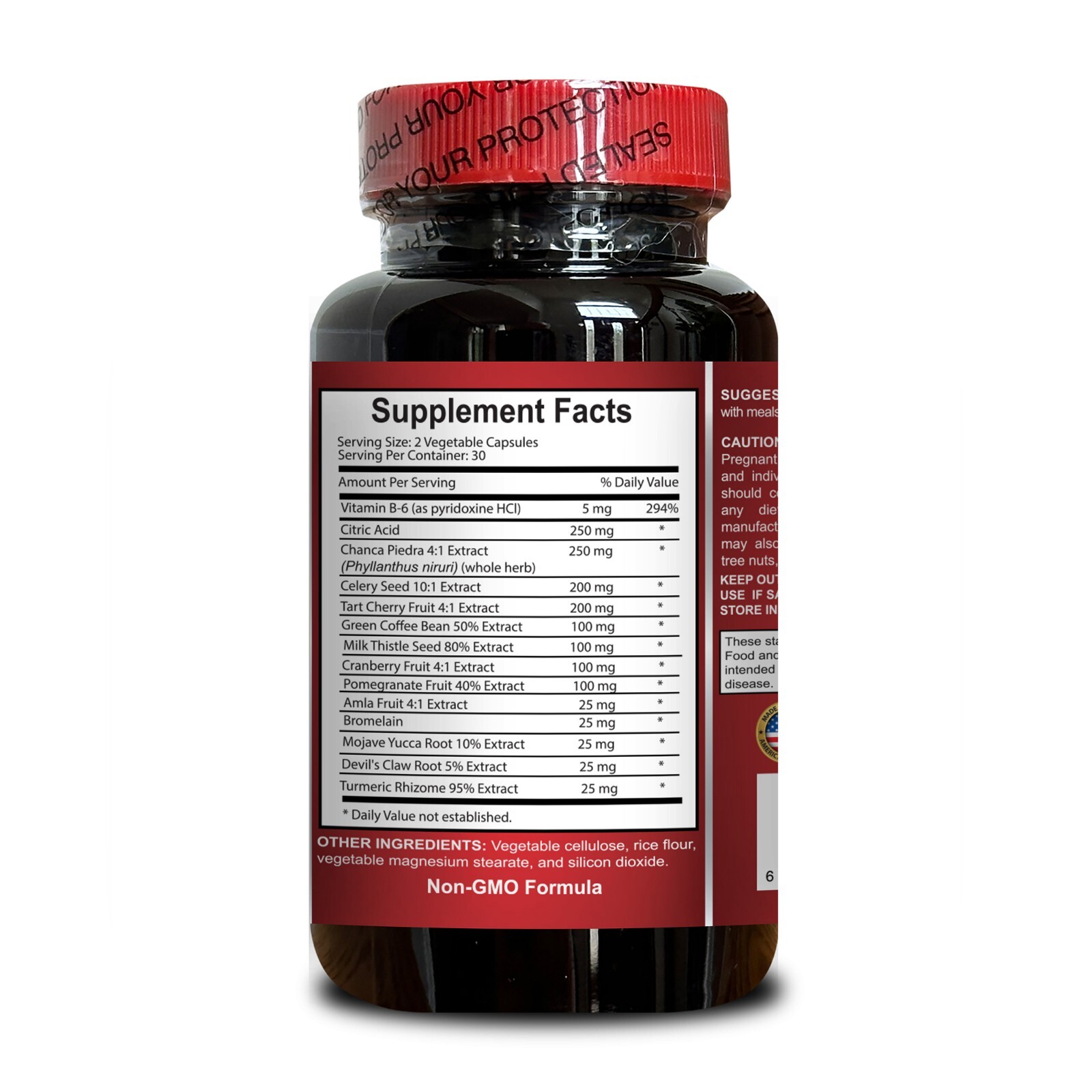 Herbal Uric Acid – URIC ACID FORMULA ADVANCED COMPLEX – joint support supplement